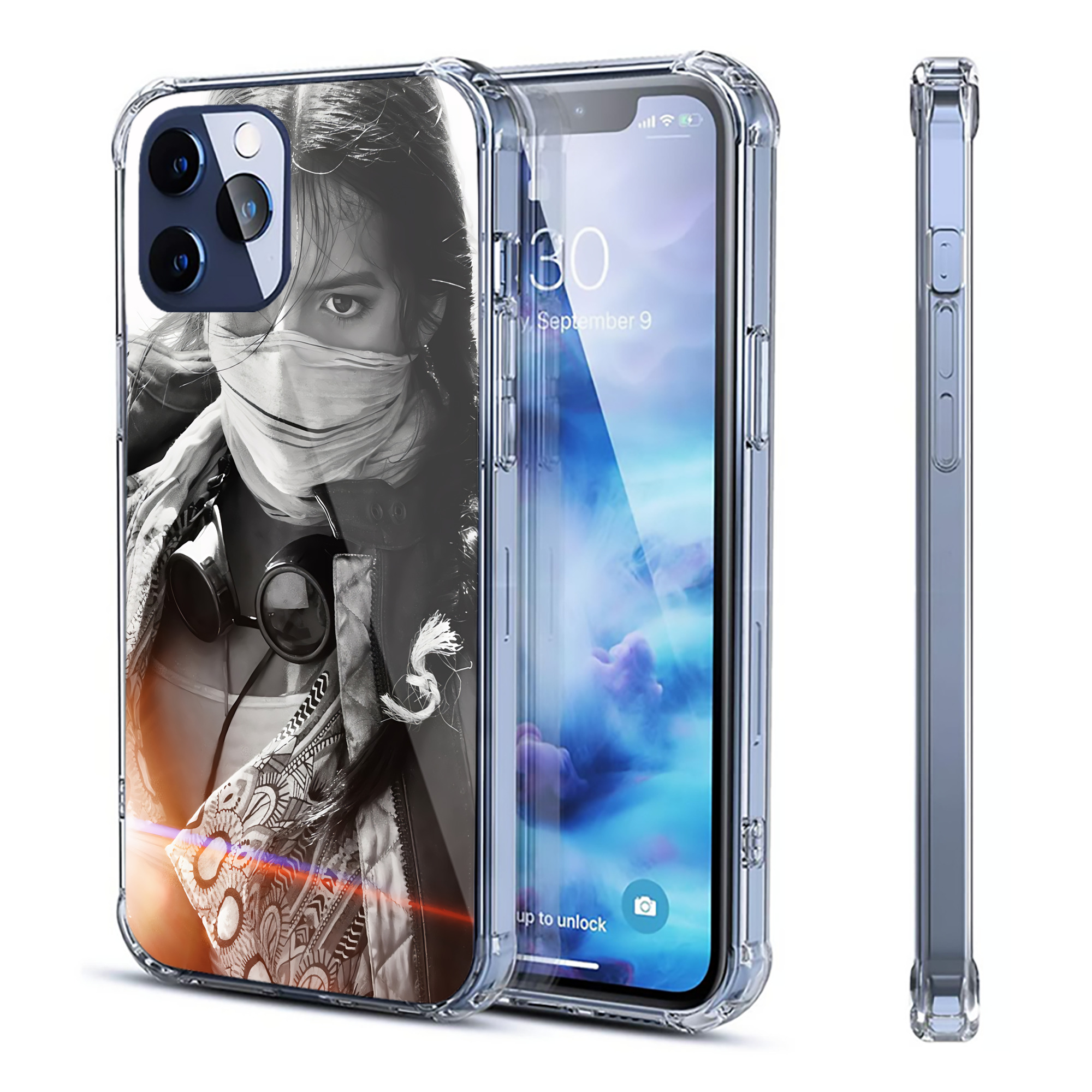 （画像用） Transformers トランスフォーマー 【iPhone 12シリーズ対応】透明スマホケース（クリアソフトケース）